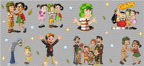 16oz Cartoon-T 2812